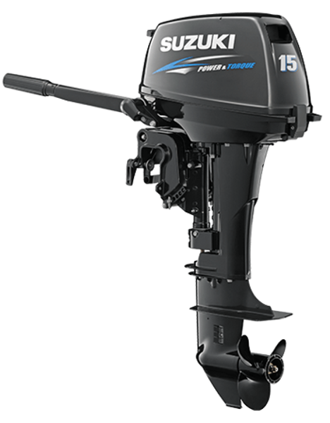 Imagen de Motor Suzuki 15HP 2T - Pata larga